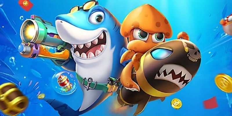 Súng đại bác tại bắn cá Ocean King giúp tiêu diệt cá tầm trung